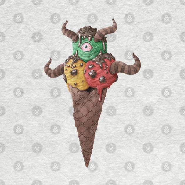 Monsterlicious - Demon Icecream by Studio Mootant